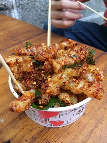 福州好吃麻辣土豆