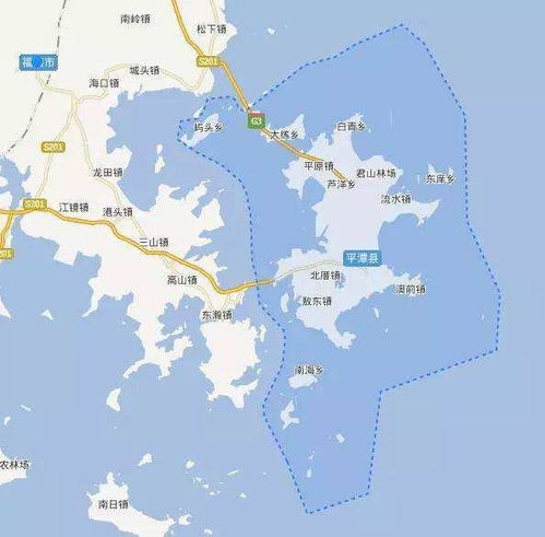 福州平潭地图攻略图