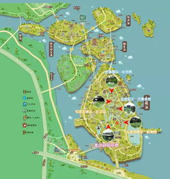 厦门旅游攻略地图怎么画