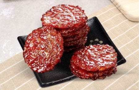 福州特产即食牛肉饼干