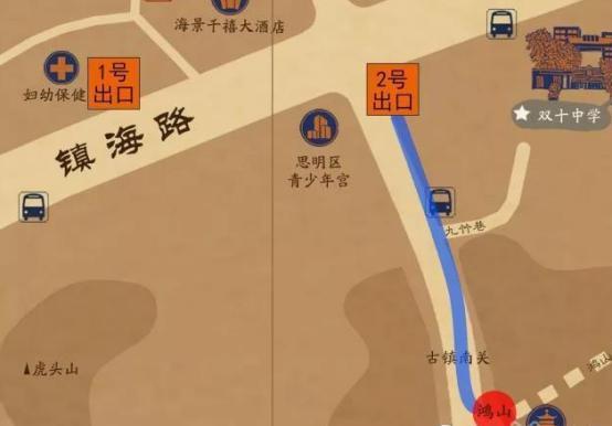 厦门镇海路旅游攻略图片