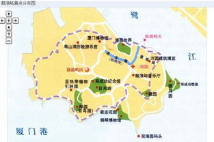 厦门凤凰山攻略旅游地图