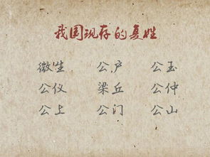 小说起名复姓怎么起名