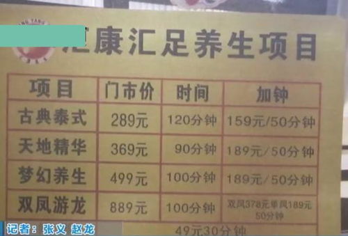 日式按摩项目起名怎么起