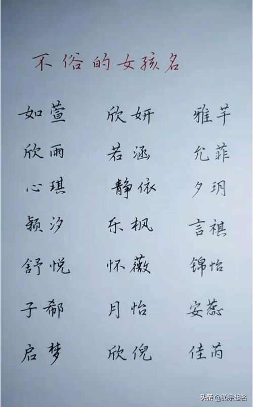 壬寅年女孩起名怎么起