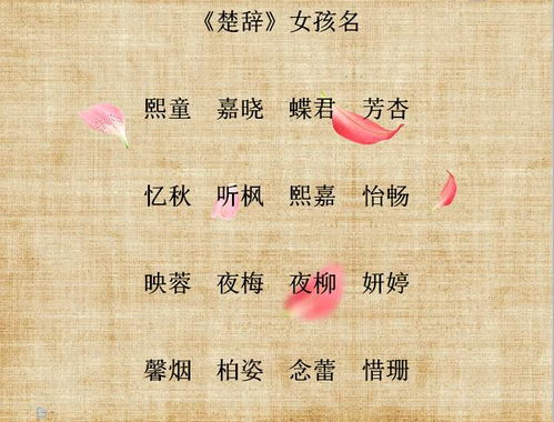 古代诗词取名(古代诗词取名方法)