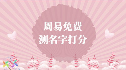 周易名字测试免费测名字(名字测试周易网)